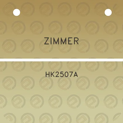 zimmer-hk2507a