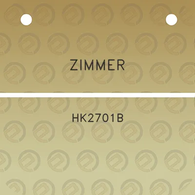 zimmer-hk2701b