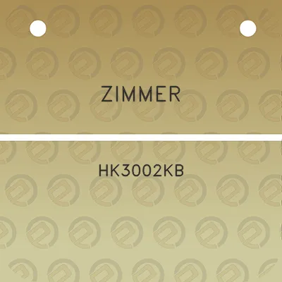 zimmer-hk3002kb