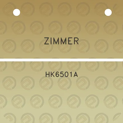 zimmer-hk6501a