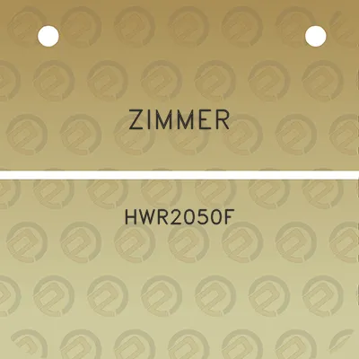 zimmer-hwr2050f