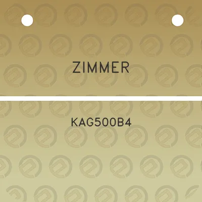 zimmer-kag500b4