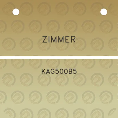 zimmer-kag500b5