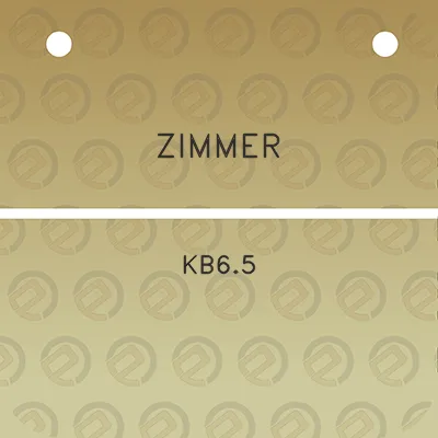 zimmer-kb65