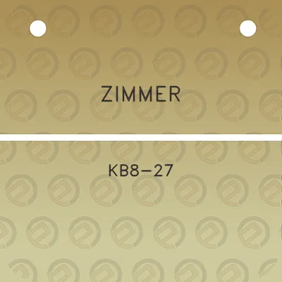 zimmer-kb8-27