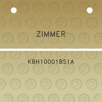 zimmer-kbh10001bs1a