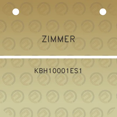 zimmer-kbh10001es1