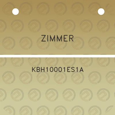 zimmer-kbh10001es1a