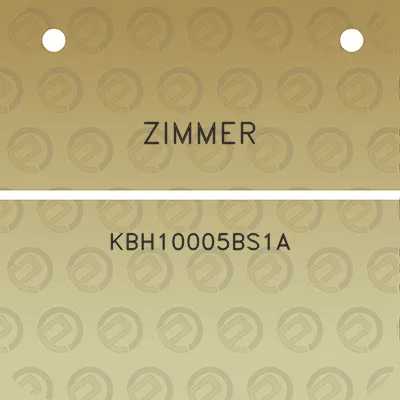 zimmer-kbh10005bs1a