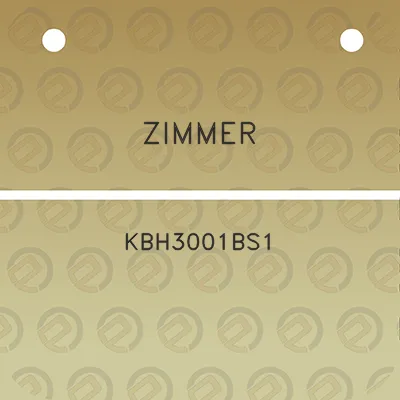 zimmer-kbh3001bs1