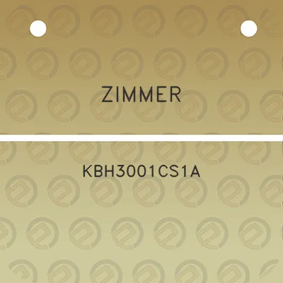 zimmer-kbh3001cs1a