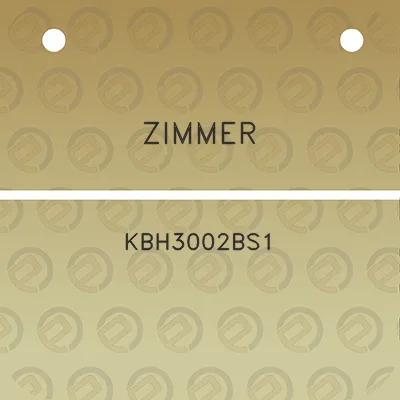 zimmer-kbh3002bs1