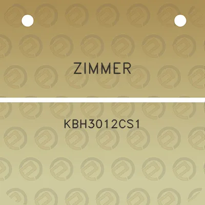 zimmer-kbh3012cs1