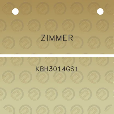 zimmer-kbh3014gs1