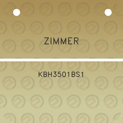 zimmer-kbh3501bs1