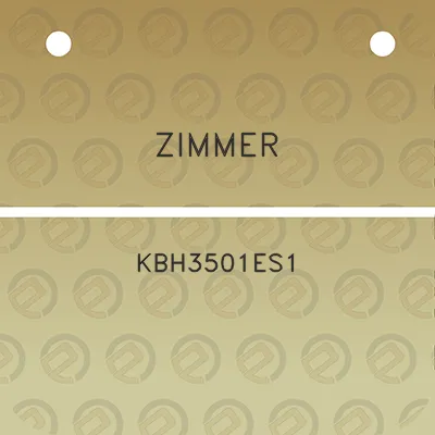 zimmer-kbh3501es1