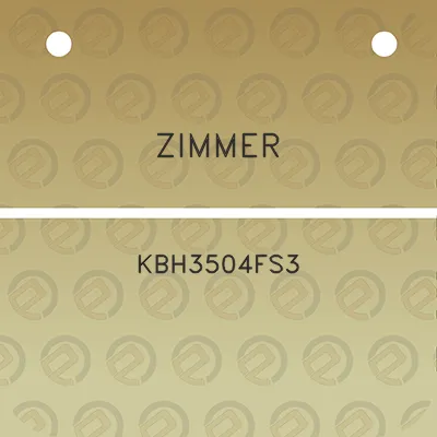 zimmer-kbh3504fs3