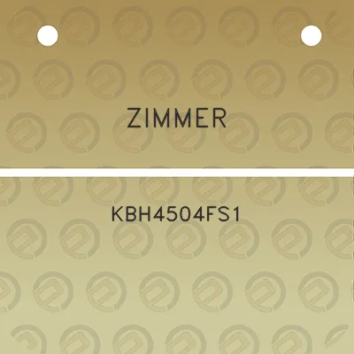 zimmer-kbh4504fs1