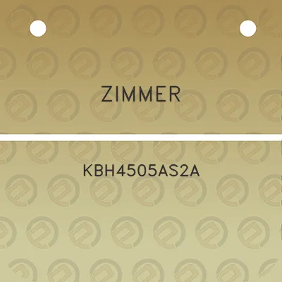 zimmer-kbh4505as2a