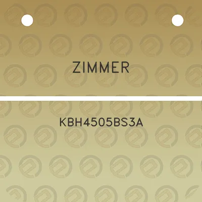 zimmer-kbh4505bs3a