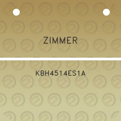 zimmer-kbh4514es1a