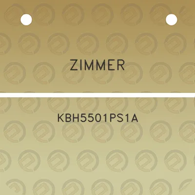 zimmer-kbh5501ps1a