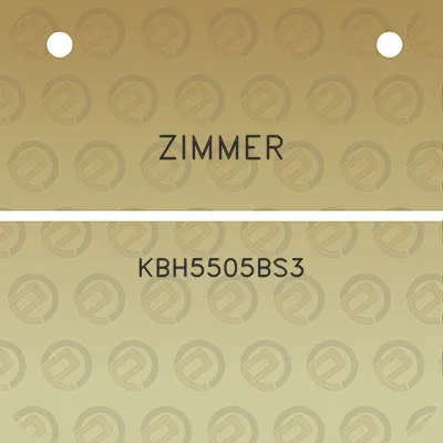 zimmer-kbh5505bs3