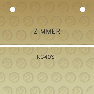 zimmer-kg40st