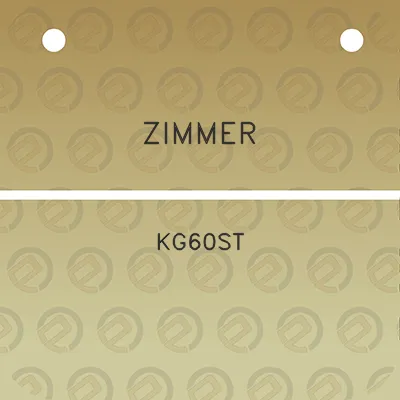 zimmer-kg60st