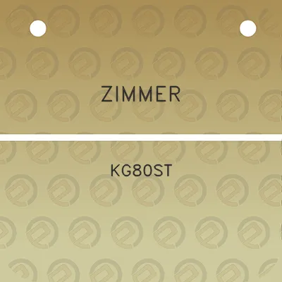 zimmer-kg80st