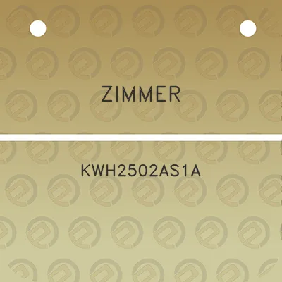 zimmer-kwh2502as1a