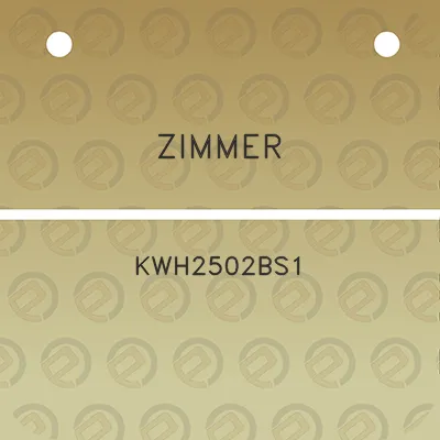 zimmer-kwh2502bs1