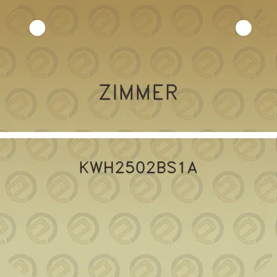 zimmer-kwh2502bs1a