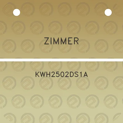 zimmer-kwh2502ds1a