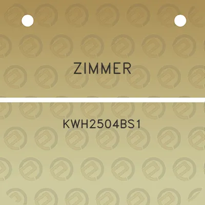 zimmer-kwh2504bs1