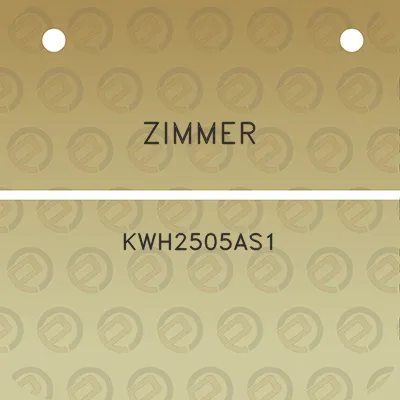 zimmer-kwh2505as1