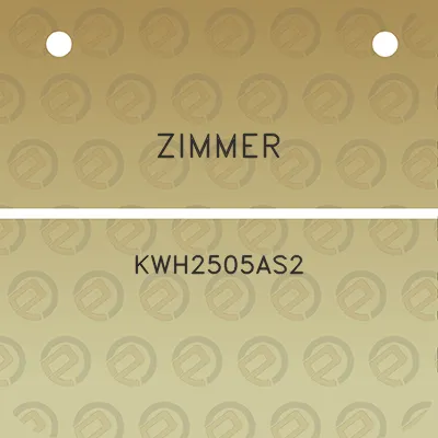 zimmer-kwh2505as2