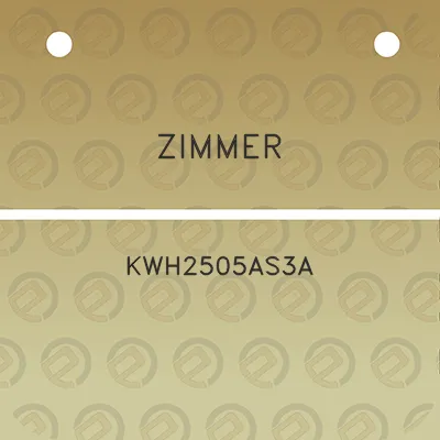 zimmer-kwh2505as3a