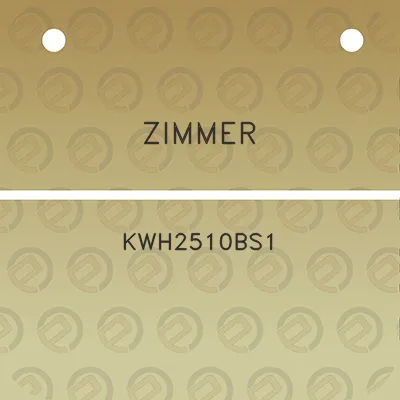 zimmer-kwh2510bs1