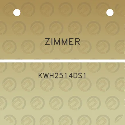 zimmer-kwh2514ds1