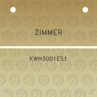 zimmer-kwh3001es1