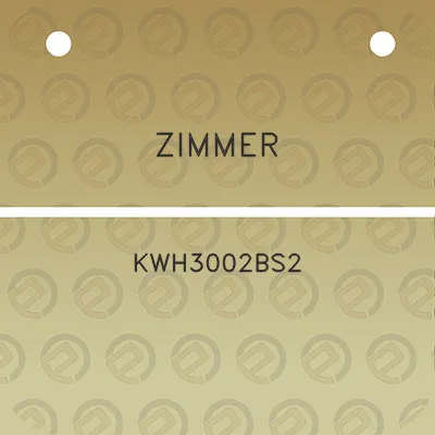 zimmer-kwh3002bs2