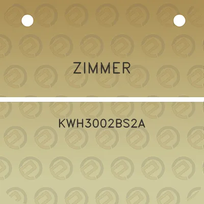 zimmer-kwh3002bs2a