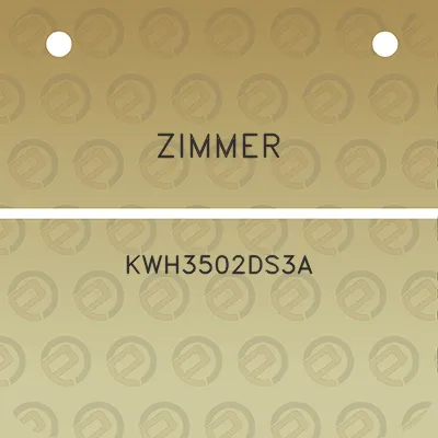 zimmer-kwh3502ds3a