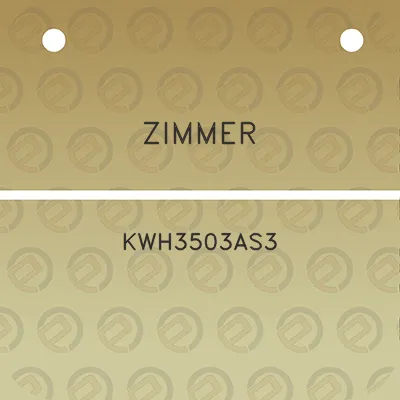 zimmer-kwh3503as3