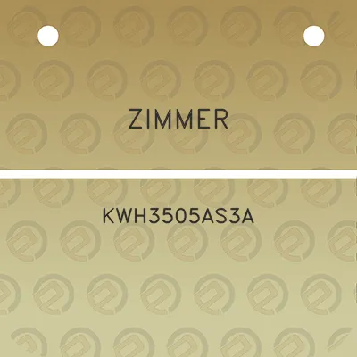 zimmer-kwh3505as3a