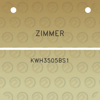 zimmer-kwh3505bs1