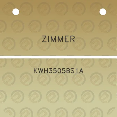 zimmer-kwh3505bs1a