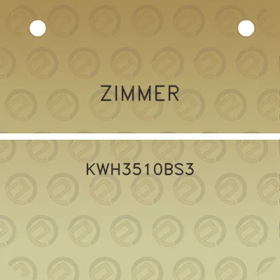 zimmer-kwh3510bs3