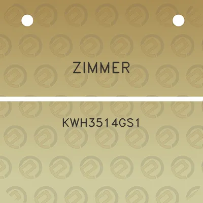 zimmer-kwh3514gs1